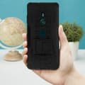 Miniatyrbild 4 av 4: Coque - Sony - Xperia XZ3 Plus - Stötsäker - Silikon och Polykarbonat - Inbyggt stöd