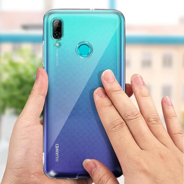 Huawei P Smart 2019/Honor 10 Lite Fodral Silikongel + härdat glasfilm 4Smarts