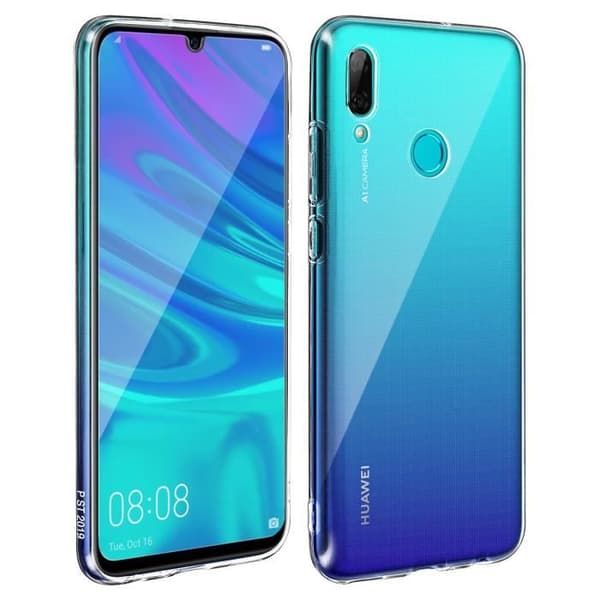 Huawei P Smart 2019/Honor 10 Lite Fodral Silikongel + härdat glasfilm 4Smarts