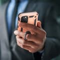 Miniatyrbild 3 av 4: Fodral - AVIZAR - iPhone 11 Pro Max - Stötsäker - Bi-material - Rose Gold Video Support