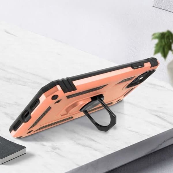 Fodral - AVIZAR - iPhone 11 Pro Max - Stötsäker - Bi-material - Rose Gold Video Support