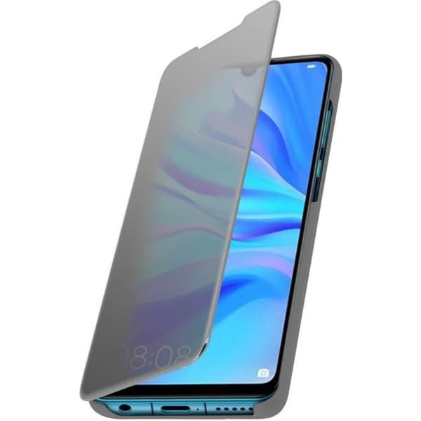 Hus - AVIZAR - Huawei P30 Lite - Spegelfodral - Transparent Lock - Mobilskydd
