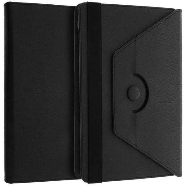 Hus och Fodral Universellt - Svart - 10'' Tablet - Rotation 360° - Semi-rigid - Unisex