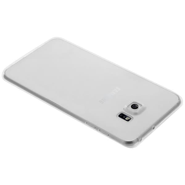 Coque - Andra Hud - Samsung Galaxy S6 Edge Plus - Ultra-tunn - Transparent - Silikon gel