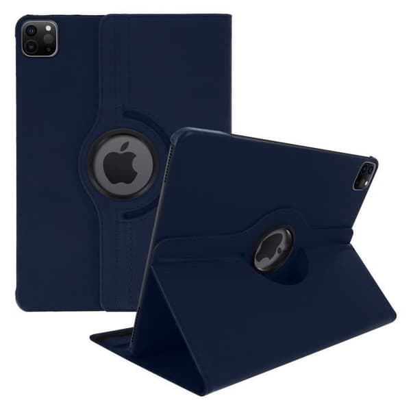 iPad Pro 11 2020-fodral - AVIZAR - Rotationsfodral 360° - Helt skydd - Blå - Unisex