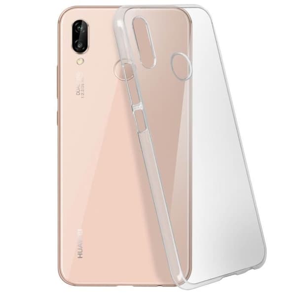 Coque - Huawei - P20 Lite - Hårdför polykarbonat - Repellerande skydd - Transparent