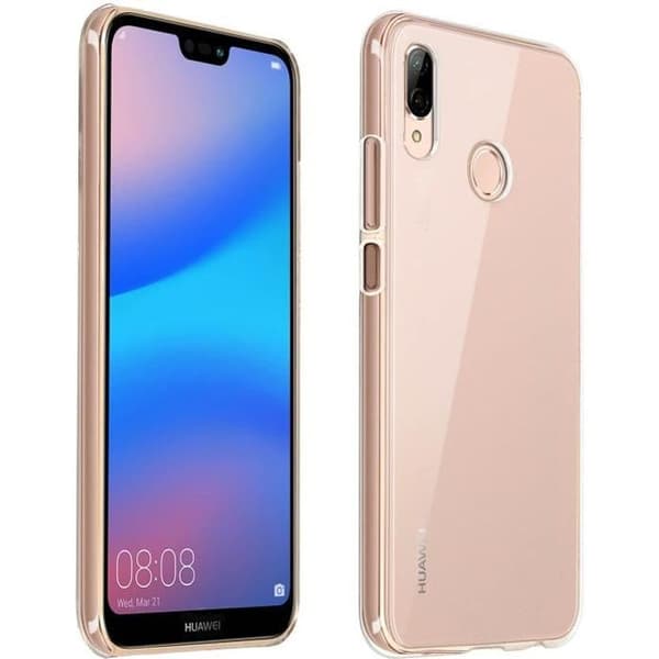 Coque - Huawei - P20 Lite - Hårdför polykarbonat - Repellerande skydd - Transparent
