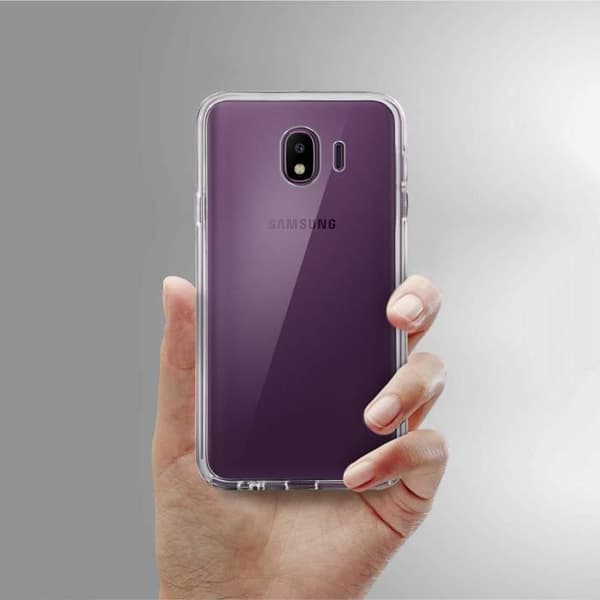 Skyddsskal - AVIZAR - Samsung Galaxy J4 - Silikon - Polykarbonat - Ultra-tunn