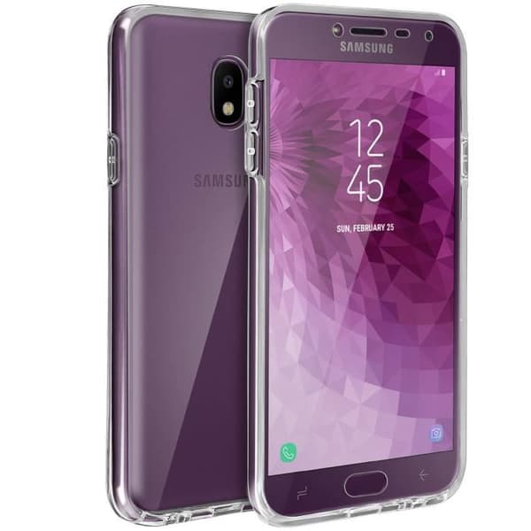 Skyddsskal - AVIZAR - Samsung Galaxy J4 - Silikon - Polykarbonat - Ultra-tunn