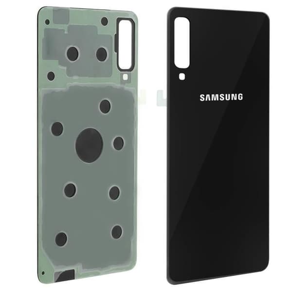 Batteriskal till Samsung Galaxy A7 2018 Ersättningsbakskal - Svart