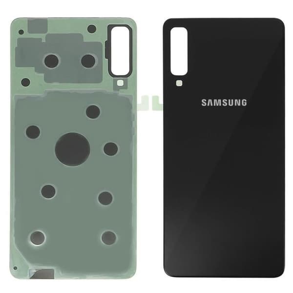 Batteriskal till Samsung Galaxy A7 2018 Ersättningsbakskal - Svart