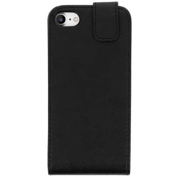 Vertical Flip Case iPhone 7 och iPhone 8 - Skydd Svart