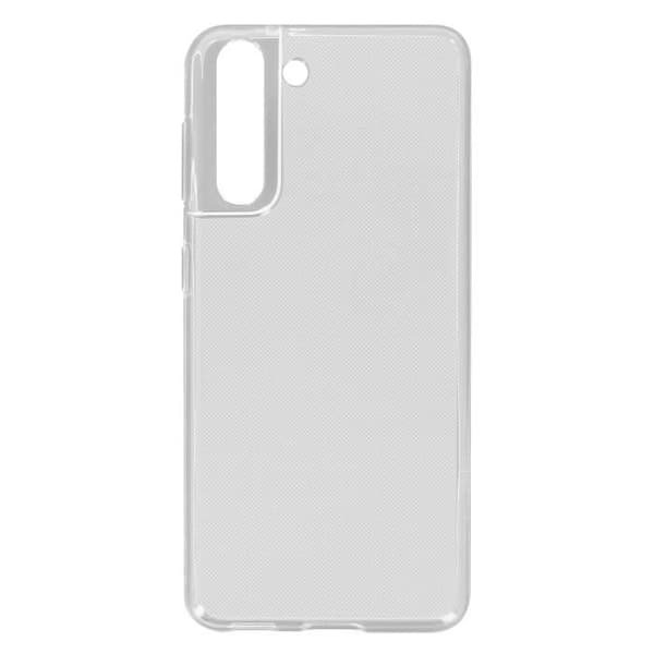 Telefonfodral - AKASHI - Samsung Galaxy S21 - Gel silikon - Tunt och lätt - Genomskinlig Vit