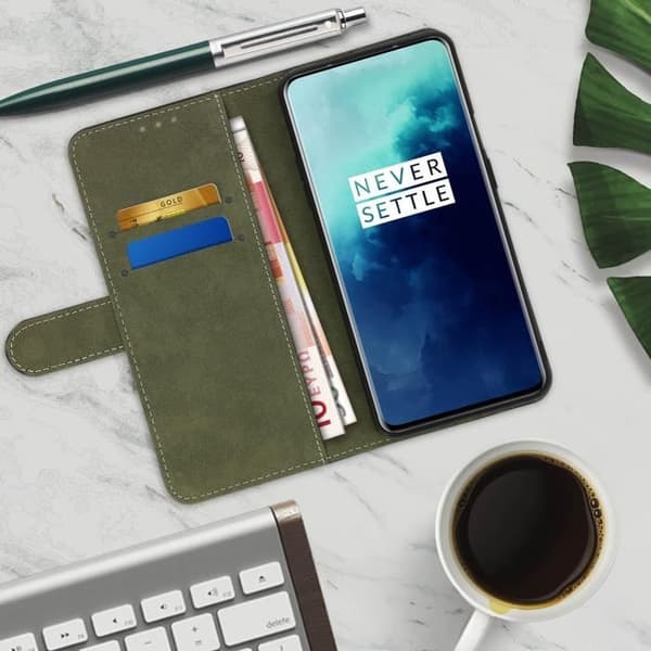 Oneplus 7T Pro Fodral Snyggt kortfack Videohållare Svart Svart
