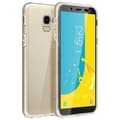 Miniatyrbild 1 av 4: Skyddsskal - AVIZAR - Samsung Galaxy J6 - Silikon + Polykarbonat - Ultra-tunn - Transparent