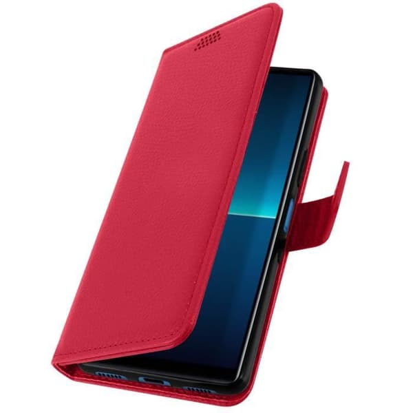 Housse Folio - AVIZAR - Sony Xperia L4 - Rosa - Flexibel Skal - Magnetiskt Stängning