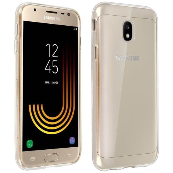 Coque - AVIZAR - Galaxy J3 2017 - Silikon gel - Ultra-tunn - Transparent