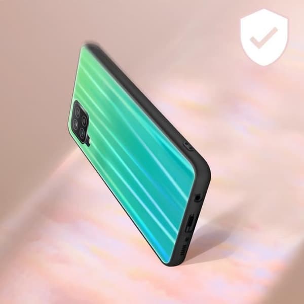 Telefonskal - Holografisk - Samsung Galaxy A42 - Tunn och lätt - Silikon skydd - Glänsande