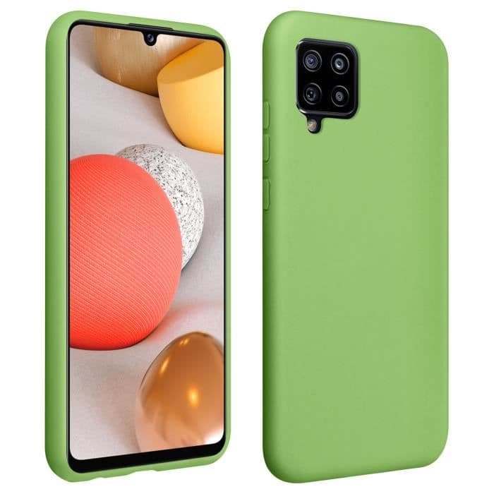 Samsung Galaxy A42 5G Silikon Soft Gel Fodral Soft Touch Finish Grön Grön