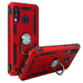 Miniatyrbild 2 av 4: Coque - AVIZAR - Galaxy A40 - Bi-material - Hård och Mjuk - Videostöd Röd