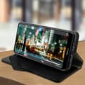 Miniatyrbild 4 av 4: Hölster - Nokia - 7.1 - Plånbok - Mjuk Fodral - Videostöd - Svart