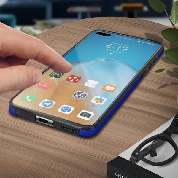 Heltäckande skal - AVIZAR - Huawei P40 Pro / P40 Pro Plus - Styv och Mjuk - Tunn Design - Full Tillgång