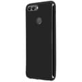 Miniatyrbild 3 av 4: Huawei P Smart Case Silikongel Skyddande mjuk rygg Anti-fingeravtrycksfodral - Svart