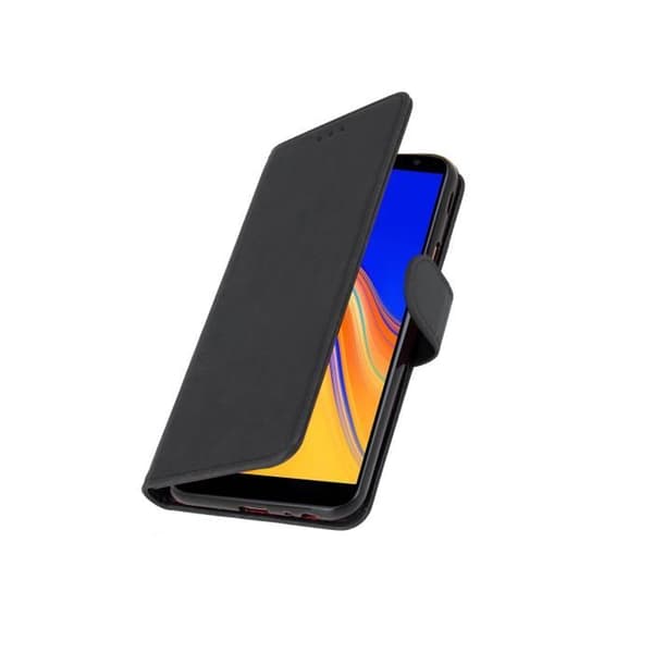 Hölster för Samsung Galaxy J4 Plus - AVIZAR - Foliokåpa Plånbok - Silikon Gel - Magnetisk - Video Stöd