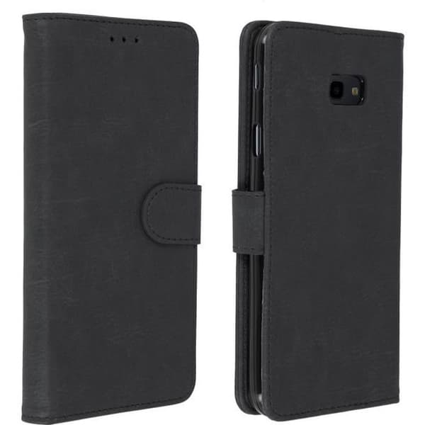 Hölster för Samsung Galaxy J4 Plus - AVIZAR - Foliokåpa Plånbok - Silikon Gel - Magnetisk - Video Stöd