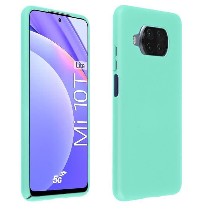 Xiaomi Mi 10T Lite Soft Silikon Gel Fodral Soft Touch Finish Turkosblå