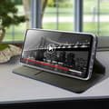 Miniatyrbild 3 av 3: AVIZAR Fodral till Samsung Galaxy A21s - Korthållare Fodral Videostöd Funktion Blå