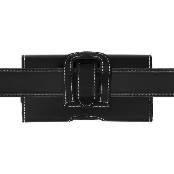 Housse pochette ceinture - NoName - SL - Svart - Smartphone 124x59mm - Magnetisk stängning
