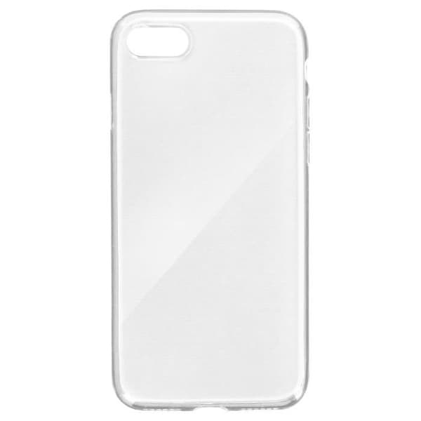 Transparent baksida + film av härdat glas iPhone 7 och iPhone 8