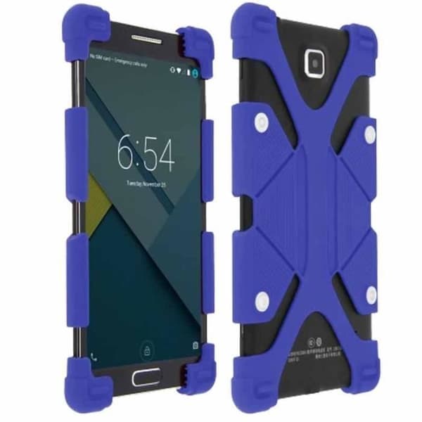 Universalt stötsäkert fodral videostöd Blå för Nokia Lumia 550
