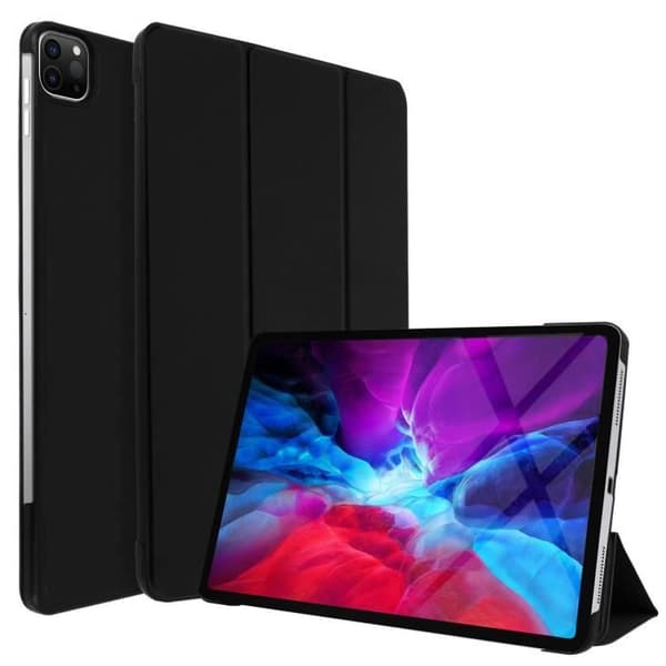 Etui - AVIZAR - iPad Pro 12.9 2020/2018 - Tunn Design - Videostöd - Inbyggt Tangentbord