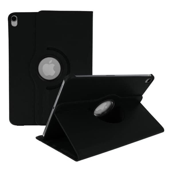 iPad Pro 11-fodral - AVIZAR - Heltäckande skydd - 360° roterande ställ - Svart - Syntetisk