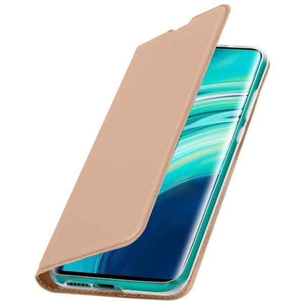 Hus - AVIZAR - Mi 10 / Mi 10 Pro - Ekologiskt läder - Videostöd - Roséguld