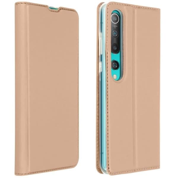 Hus - AVIZAR - Mi 10 / Mi 10 Pro - Ekologiskt läder - Videostöd - Roséguld