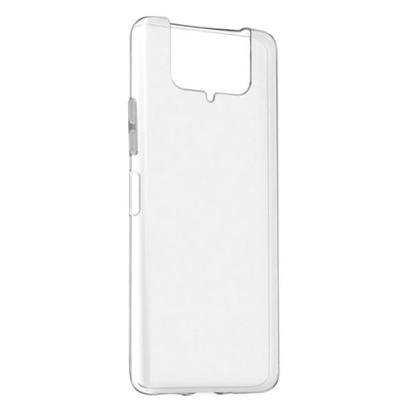 Coque - Asus - Zenfone 7 ZS670KS / 7 Pro - Flexibel skydd - Silikon gel - Transparent vit