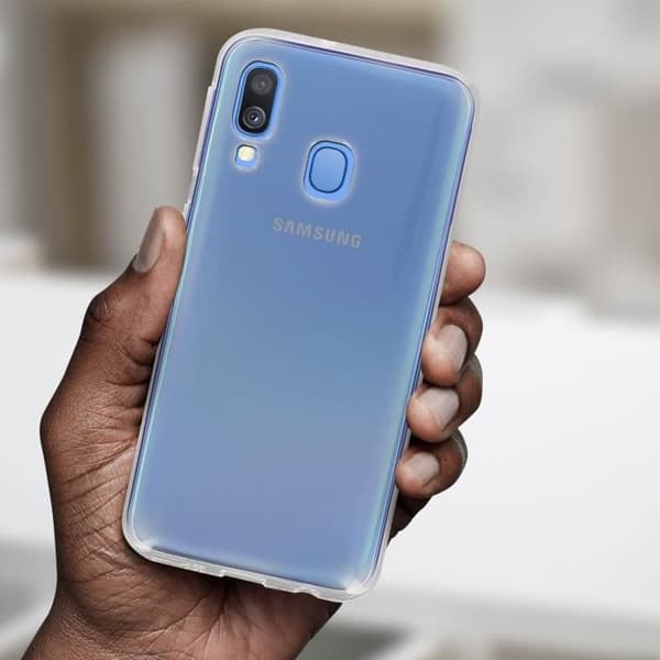 Coque - AVIZAR - Galaxy A40 - Silikon Gel - Ultra-Tunn - Ripskydd