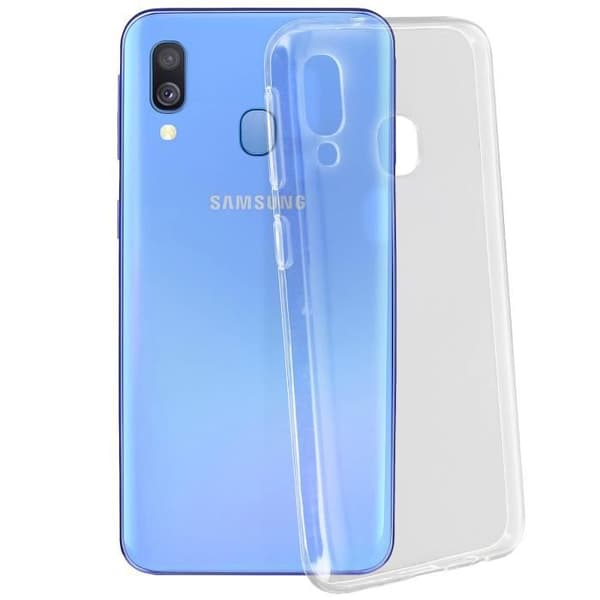 Coque - AVIZAR - Galaxy A40 - Silikon Gel - Ultra-Tunn - Ripskydd