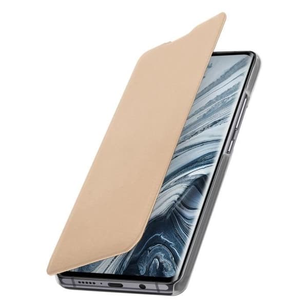 Xiaomi Mi Note 10 Lite / Mi Note 10 Fodral Flip Wallet Korthållare Gult guld