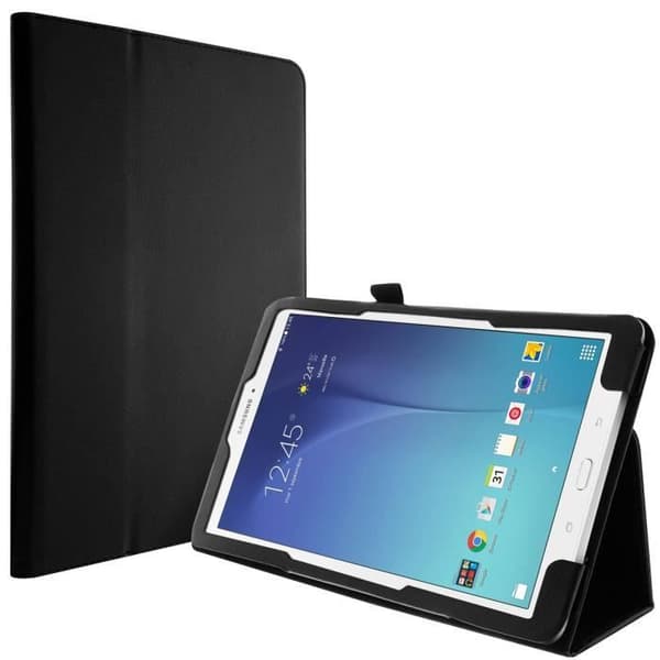 Svart skyddsfodral till Samsung Galaxy Tab E 9.6 - Videostödsfunktion