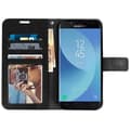 Miniatyrbild 3 av 4: Folio Wallet Case - AVIZAR - Galaxy J7 2017 - Vintage Ekoleder - Video Stöd - Hel Skydd