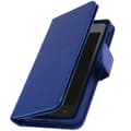 Miniatyrbild 2 av 4: Smartphone Plånboksfodral - Universell - Ekoskinn - 6 Kortfack - Magnetisk - Blå