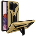 Miniatyrbild 2 av 4: Skal Galaxy S20 - Bi-material - Stötabsorberande - Videostativ - Gul/Guld - Modern