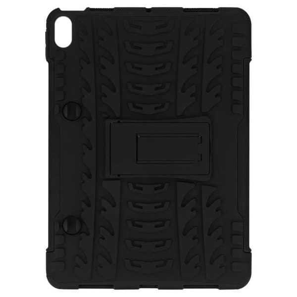 Coque iPad Air 2020 - AVIZAR - Skydd i bi-material med stativ Stöd Svart