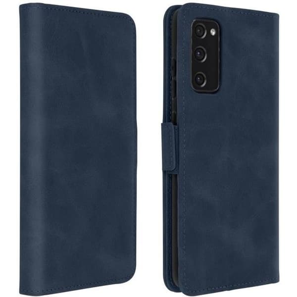 Etui - AVIZAR - Samsung S20 FE - Ekokläd Vintage - Mjuk Skal - Videostöd
