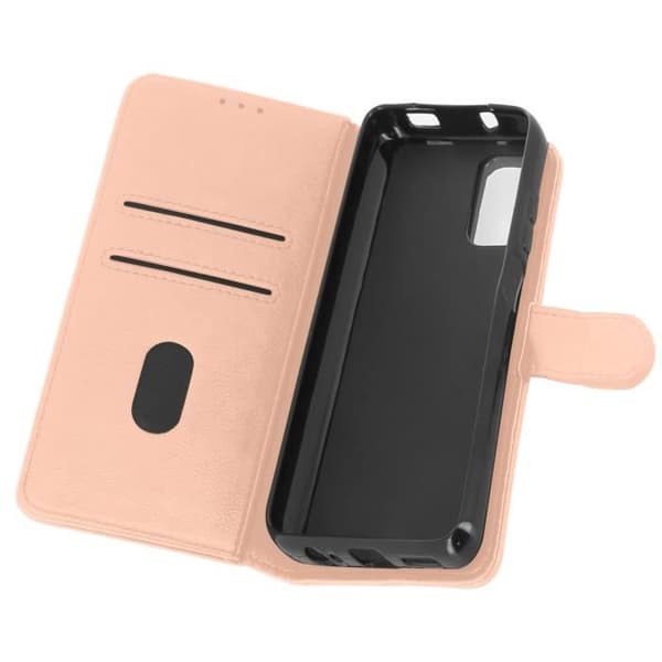 Etui - Xiaomi - Redmi Note 10 / 10s - Roséguld - Semi-hård - Magnetisk
