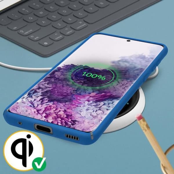Coque - Samsung - Galaxy S20 - Semi-rigid - Soft Touch - Kompatibel med QI
